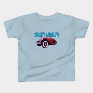 Spunky Monkey Roadster Kids T-Shirt